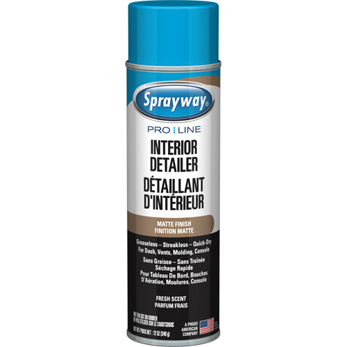 Pro Line Interior Detailer with Matte Finish & Fresh Scent Industrial Sales