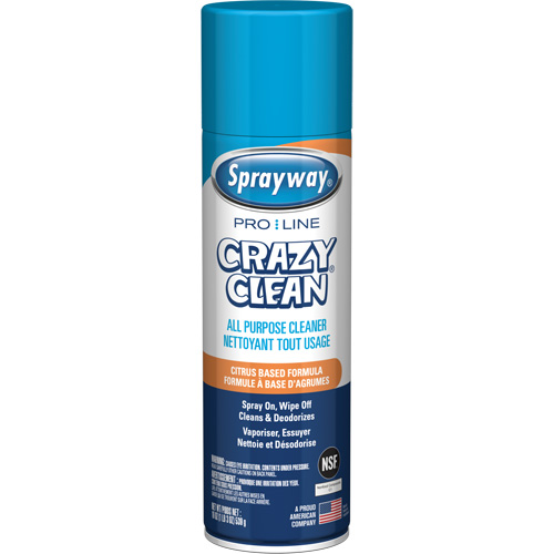 Pro Line Crazy Clean&reg; All Purpose Cleaner, 19 oz., Aerosol Can Industrial Sales