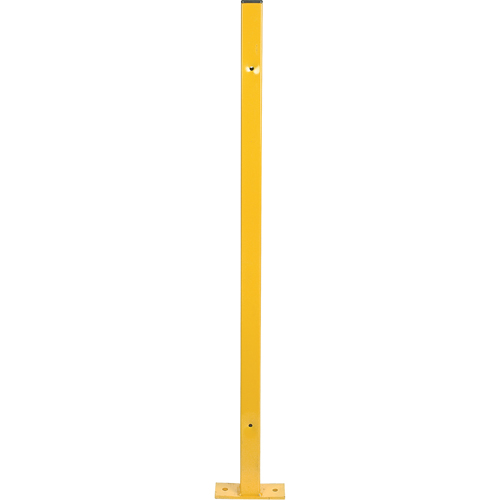 Protecteurs de p&eacute;rim&egrave;tre, 4,125' h x 2" la, Jaune Industrial Sales