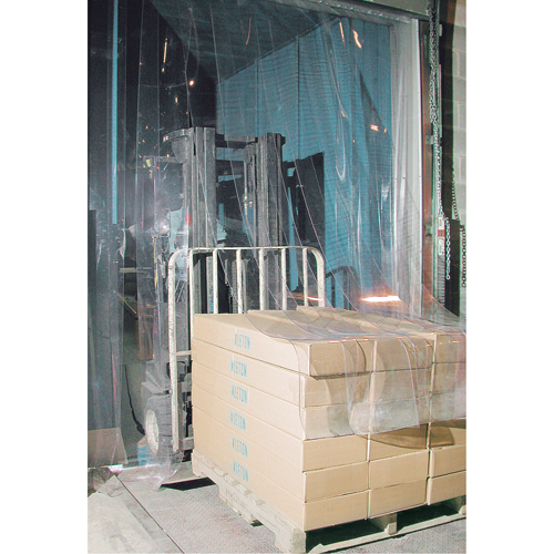Portes &agrave; lani&egrave;res, 10' x 10' Ouverture de la porte, Largeur des lani&egrave;res 12", &eacute;paisseur  des lani&egrave;res 0,120" Industrial Sales