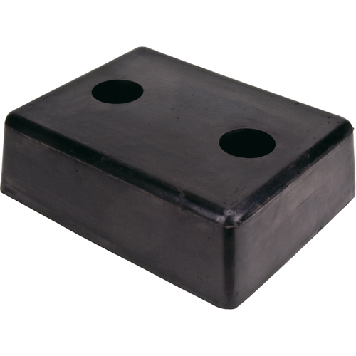 Molded Dock Bumpers, Rubber, 13" W x 4" D x 10" H Industrial Sales