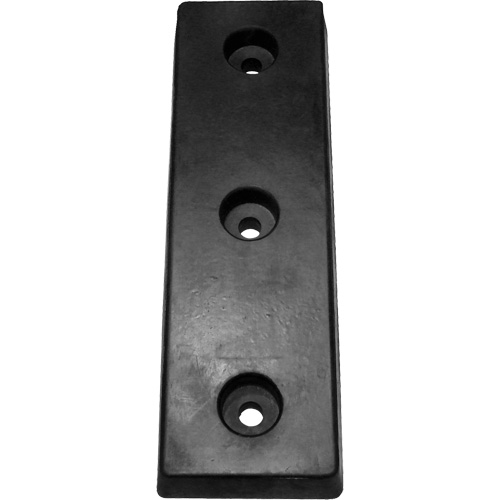 Molded Rubber Dock Guards, Rubber, 30" W x 4" D x 10" H Industrial Sales