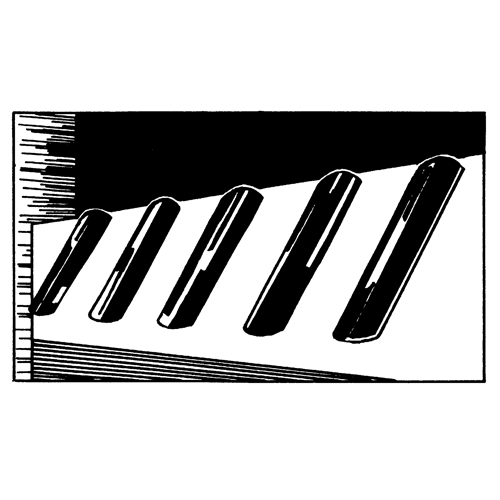 Extruded Rubber Dock Fenders, Rubber, 4-1/2" W x 12" L x 3-3/4" D Industrial Sales