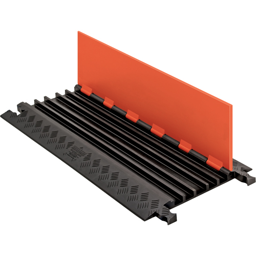 Protecteur de c&acirc;ble &agrave; profil bas et 5 canaux Guard Dog, 5 canaux, 36" lo x 16,9" la x 1,25" h Industrial Sales