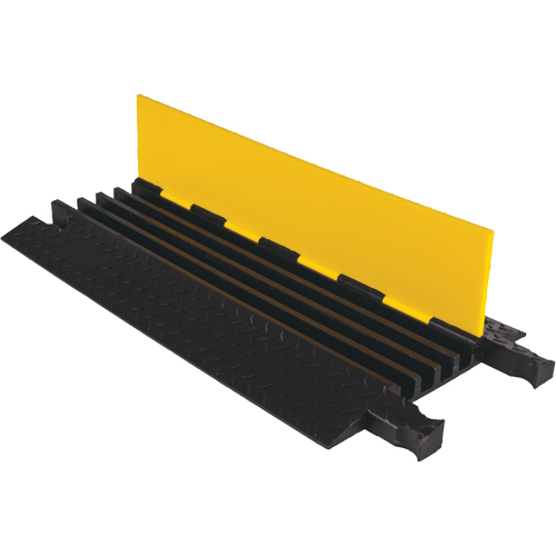 Yellow Jacket&reg; Heavy Duty Cable Protector, 4 Channels, 36" L x 17.5" W x 2" H Industrial Sales