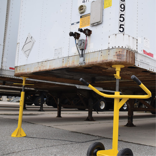 Two-Post Trailer-Stabilizing Jack Stands, 50 tons Lift Capacity Industrial Sales