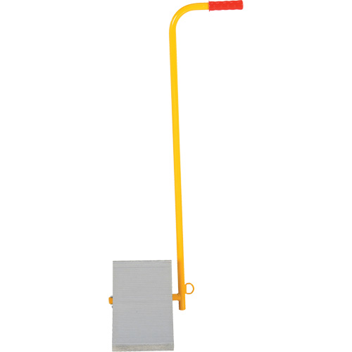 Aluminum Wheel Chock With Handle, 7" W x 11-7/8" D x 7-11/16" H Industrial Sales
