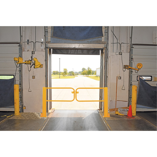 Swivel Dock Gate, 42-1/16" H x 113" W Industrial Sales