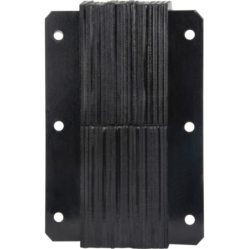 Laminated Dock Bumpers, Vertical, Rubber, 11" W x 4" D x 20" H Industrial Sales