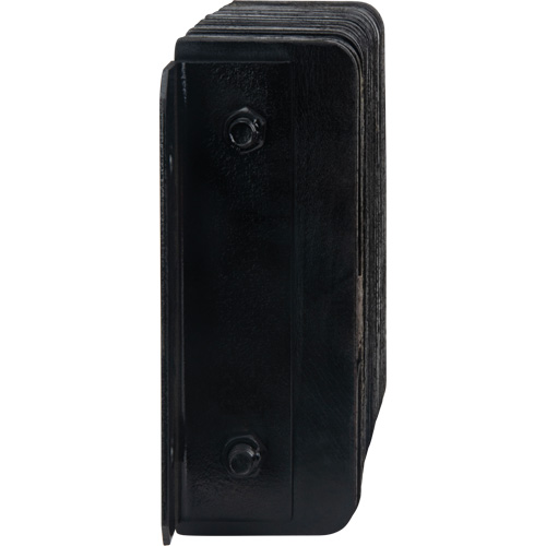 Laminated Dock Bumpers, Horizontal, Rubber, 18" W x 4" D x 12" H Industrial Sales