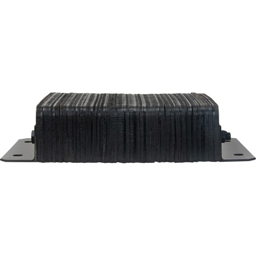Laminated Dock Bumpers, Horizontal, Rubber, 18" W x 4" D x 12" H Industrial Sales