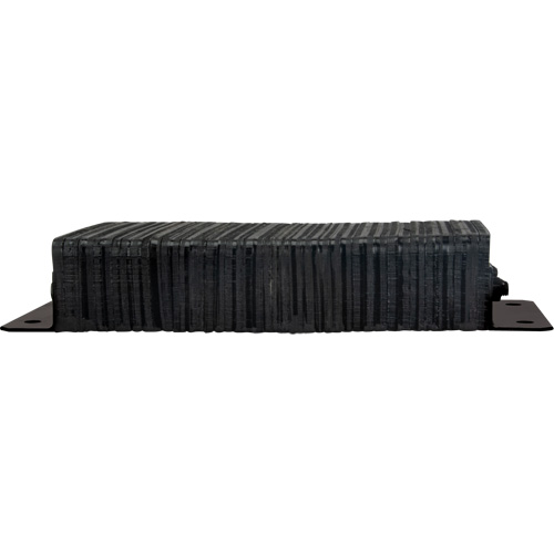 Laminated Dock Bumpers, Horizontal, Rubber, 24" W x 4" D x 12" H Industrial Sales