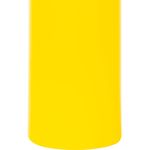 Capuchon en poly&eacute;thyl&egrave;ne pour borne de protection, 4-1/2" dia. x 52" l, Rouge/Jaune Industrial Sales