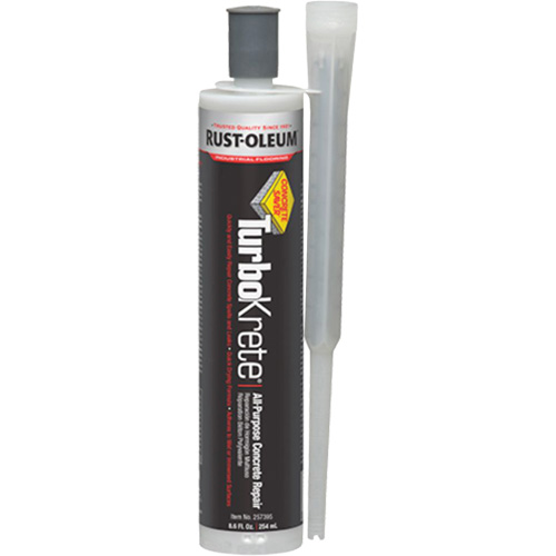 TurboKrete&reg; All-Purpose Epoxy Repair, Cartridge/Tube, Grey Industrial Sales