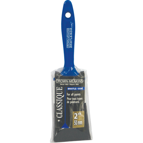 Classic Paint Brush, Bristle, Plastic Handle, 2" Width Industrial Sales