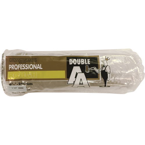 Professional AA Synthetic Paint Roller Cover, 30 mm (1-3/16") Nap, 240 mm (9-1/2") L Industrial Sales