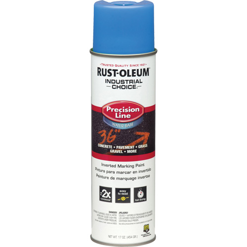 M1800 Water-Based Precision Line Marking Paint, 17 oz., Aerosol Can Industrial Sales