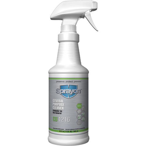 Nettoyant polyvalent CD1216, Bouteille &agrave; g&acirc;chette Industrial Sales