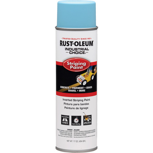 S1600 System Inverted Striping Paint, Blue, Aerosol Can Industrial Sales