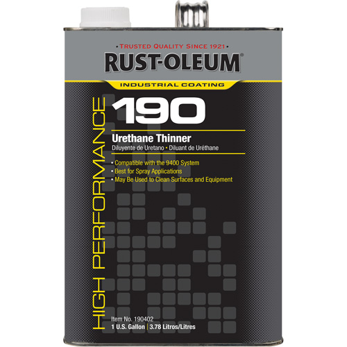 Diluant ur&eacute;thane 190, Gallon, 1 gal. Industrial Sales