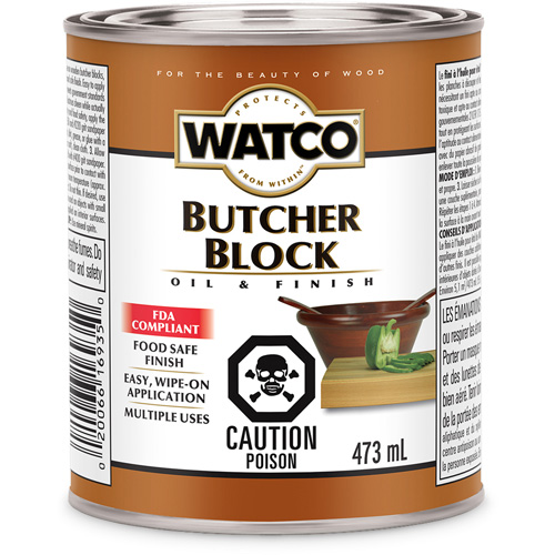 Fini &agrave; lhuile pour &eacute;tal Watco, 473 ml, Transparent, Transparent Industrial Sales
