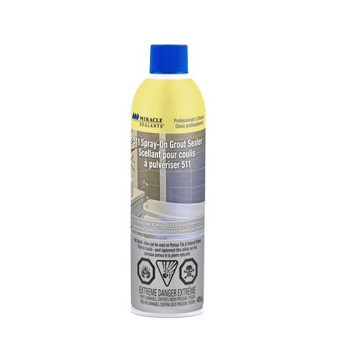 Scellant pour coulis &agrave; vaporiser 511 Miracle Sealants, Canette a&eacute;rosol Industrial Sales
