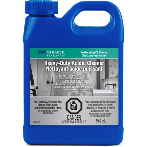 Nettoyant acide puissant Miracle Sealants, Cruche Industrial Sales