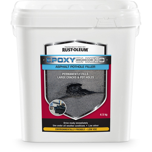 Remplisseur de nids-de-poule dasphalte EpoxyShield, Seau, Noir Industrial Sales