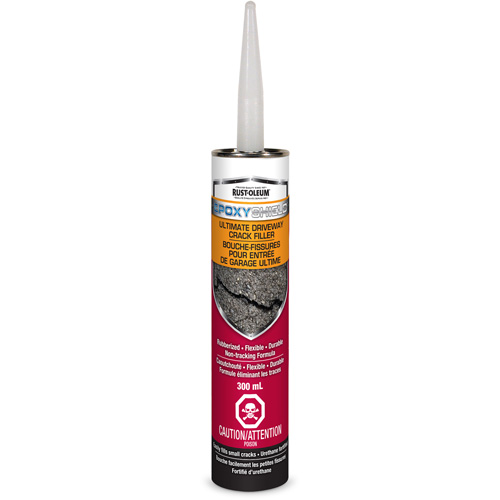 EpoxyShield&reg; Ultimate Driveway Crack Filler, Cartridge, Black Industrial Sales