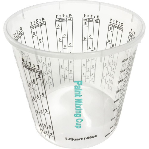 Plastic Paint Mixing Cup, 1.25 Litres Industrial Sales