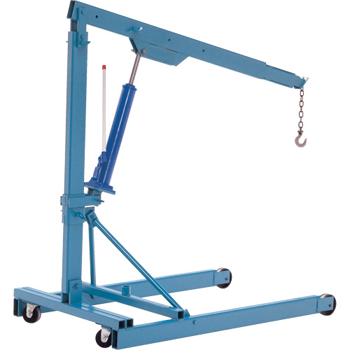 Grues Portatives, Lev&eacute;e 8', 1000 lb (0,5 tonne), 70-1/2" bras, 69-1/4" ha Industrial Sales