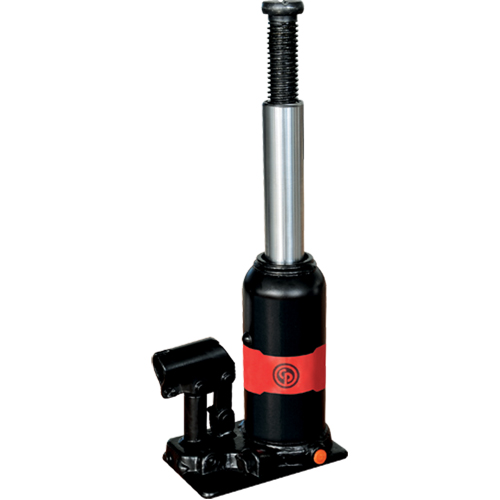 Cric-bouteille, 8 tonnes, 12-3/5" Hauteur &eacute;lev&eacute;e Industrial Sales