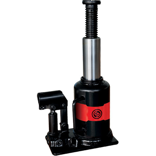 Cric-bouteille, 12 tonnes, 10-4/5" Hauteur &eacute;lev&eacute;e Industrial Sales