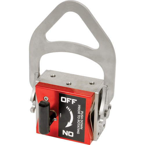 Dynamic Lift Magnets, 334 Holding Cap., 6-1/2" L x 4" W x 9-1/4" H Industrial Sales