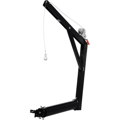 Grue &agrave; fl&egrave;che pour camion mont&eacute;e sur barre d''attelage, Capacit&eacute; de 600 lb (0,3 tonne), Limite de 84-5/8" Industrial Sales