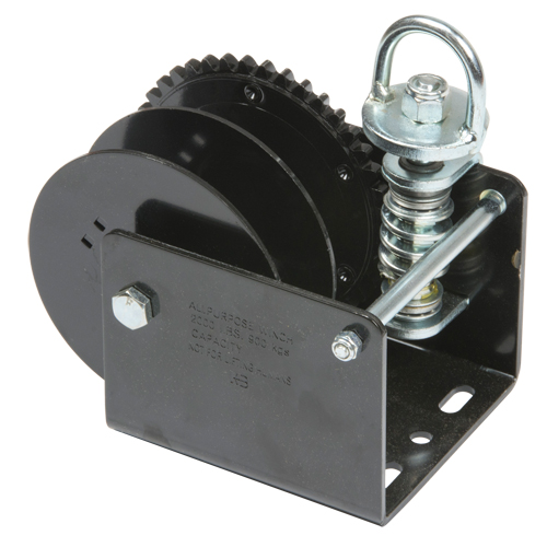 Worm Gear Trailer Hand Winch Industrial Sales