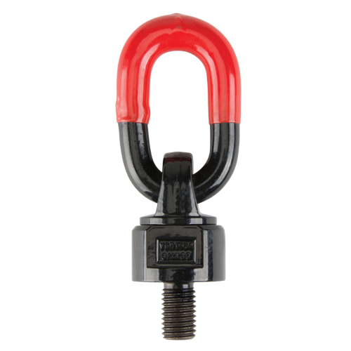 Anneaux de treuil de levage pivotant, 1/4", Longueur du filetage 13 mm, Acier alli&eacute; Industrial Sales