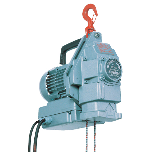 Palan &eacute;lectrique portatif &agrave; c&acirc;ble d'acier Minifor TR30 Industrial Sales