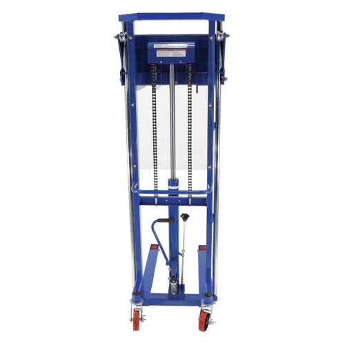Gerbeur Hefti-Lift, M&eacute;canisme Pompe au pied, Capacit&eacute; de 1500 lb, Levage max de 63" Industrial Sales