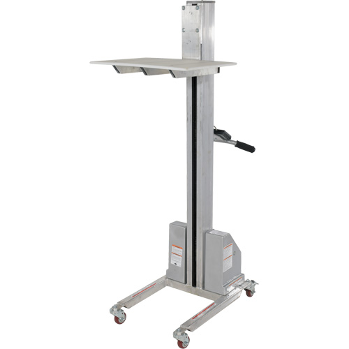 Gerbeur &agrave; levage rapide, M&eacute;canisme &eacute;lectrique, Capacit&eacute; de 175 lb, Levage max de 57" Industrial Sales