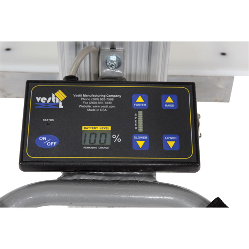 Gerbeur &agrave; levage rapide, M&eacute;canisme &eacute;lectrique, Capacit&eacute; de 175 lb, Levage max de 57" Industrial Sales