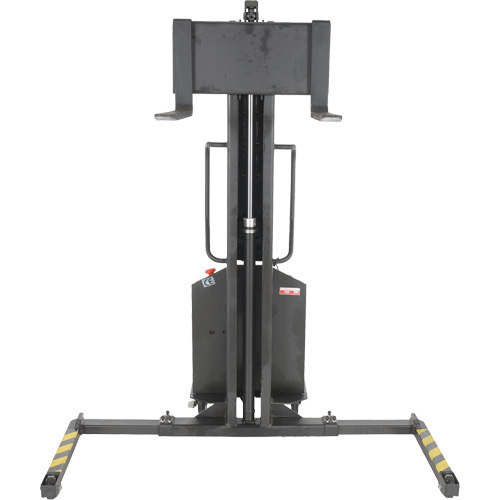 Gerbeur motoris&eacute; avec m&acirc;t &eacute;troit, Fonctionnement &eacute;lectrique, Capacit&eacute; 1000 lb, Lev&eacute;e max 63" Industrial Sales