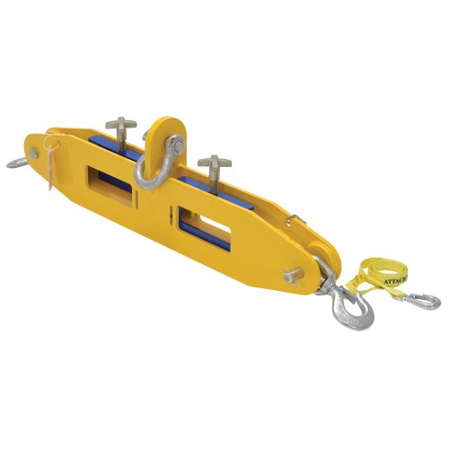 Forklift Lifting Beam, 7" x 2-1/2" Fork Pocket Industrial Sales