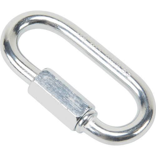 Zinc Plated Quick Link, 880 lbs (0.44 tons), 1/4" Industrial Sales