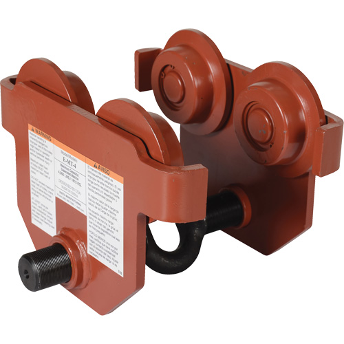 Low Profile Manual Trolley, 4000 lbs. (2 tons) Industrial Sales