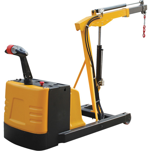 Grue d'atelier &eacute;lectrique, Lev&eacute;e 8,8', 1500 lb (0,75 tonne), 44-1/4" bras, 62-1/4" ha Industrial Sales