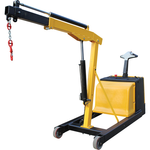 Grue d'atelier &eacute;lectrique, Lev&eacute;e 8,8', 1500 lb (0,75 tonne), 44-1/4" bras, 62-1/4" ha Industrial Sales