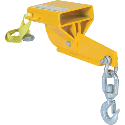 Auto-Tension Hoisting Hook, 5-1/2" x 1-1/2" Fork Pocket Industrial Sales