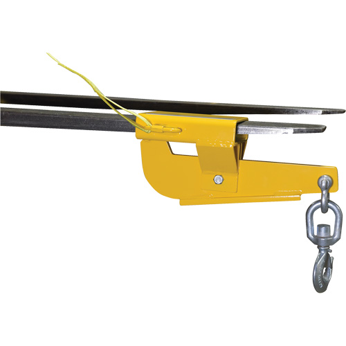 Auto-Tension Hoisting Hook, 5-1/2" x 1-1/2" Fork Pocket Industrial Sales