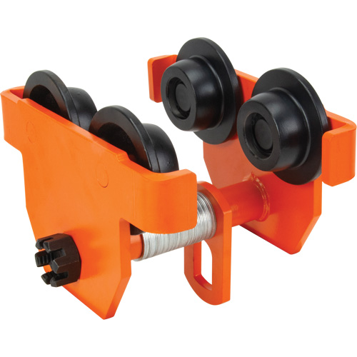 Adjustable Trolley with Safety Plates, 2000 lbs. (1 tons) Industrial Sales
